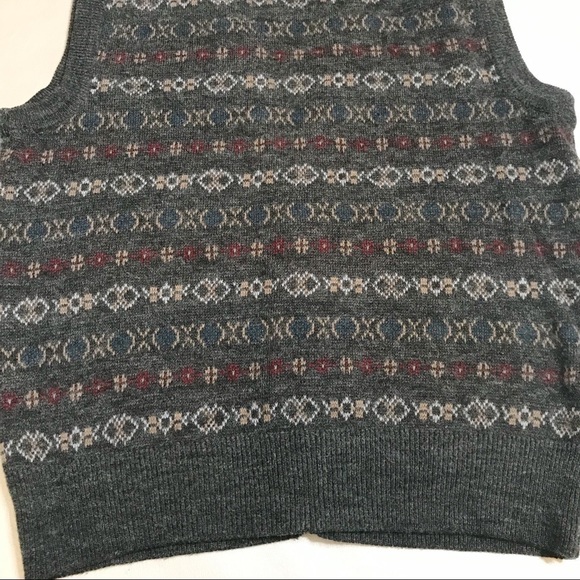 Vintage grandpa sweater vest sz Medium - Picture 6 of 10